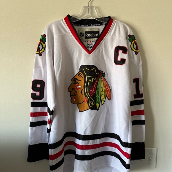 Reebok Other - Reebok White and Black Men's Jersey